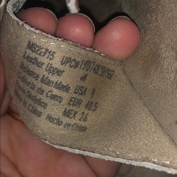 Mountain Sole size 9 snakeskin slip on sandals - Picture 8 of 8